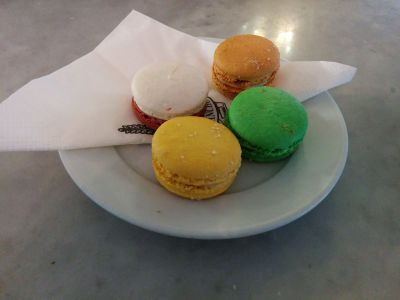 Coffee and macarons @ Jean Pierre Sancho